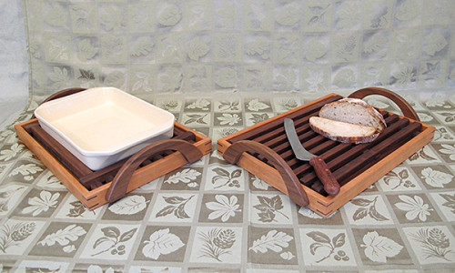 Fall Woodcrafts Tea Trays Plus