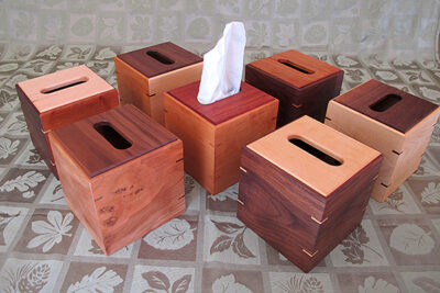 Fall Woodcrafts Tissue Box Covers